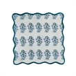 Crissy Cotton Canvas Printed Napkins - Set of 4 - Blue Cornflower