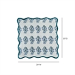 Crissy Cotton Canvas Printed Napkins - Set of 4 - Blue Cornflower