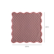Crissy Cotton Canvas Printed Napkins - Set of 4 - Rust Vintage Floral