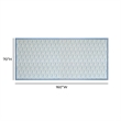 Dolce Baby Blue Natural Cotton Table Cloth 70x160