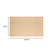 Dolce Blush Pink Natural Cotton Table Cloth 70x140