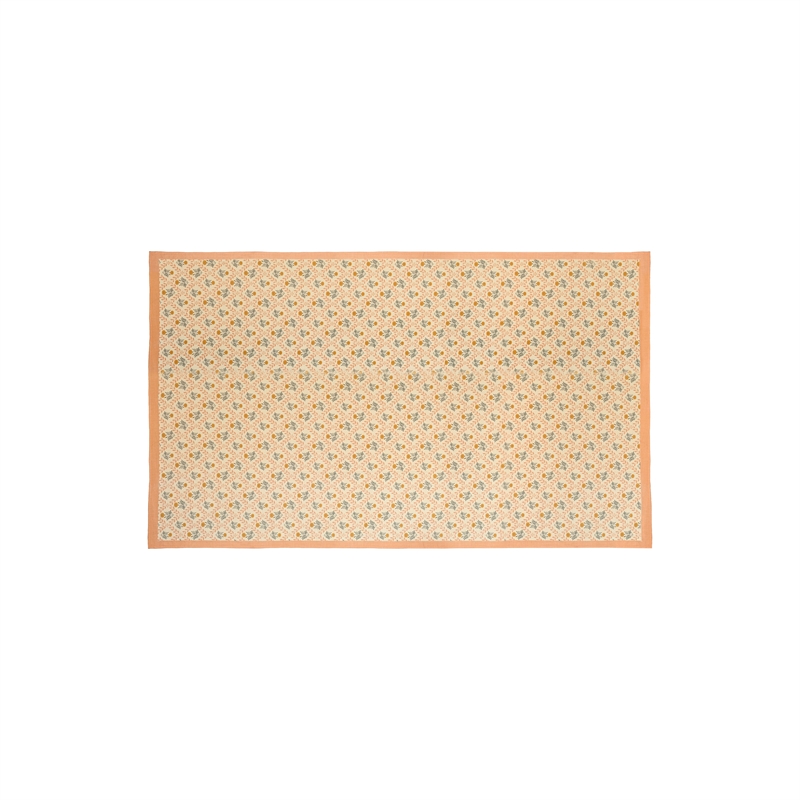 Dolce Blush Pink Natural Cotton Table Cloth 70x140