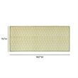 Dolce Olive Green Natural Cotton Table Cloth 70x160