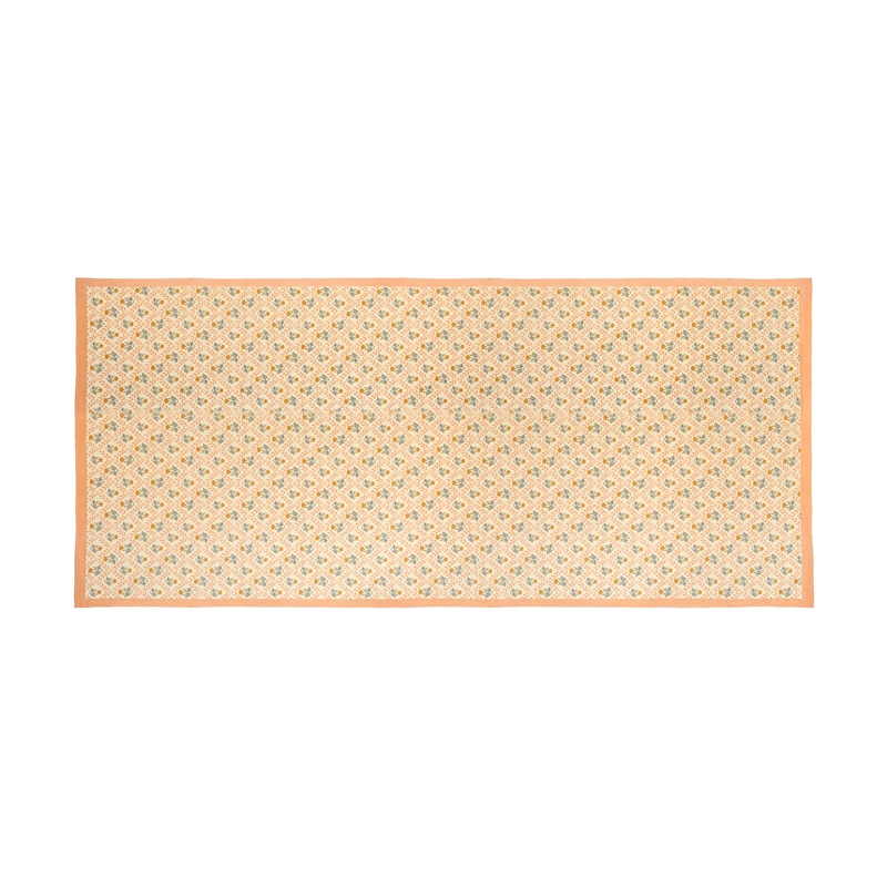 Dolce Blush Pink Natural Cotton Table Cloth 70x160