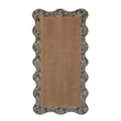 Charlene Squiggle Wall Mirror - Watercolor Print