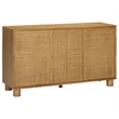 Miles Natural 3-Door Sideboard