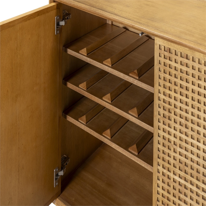 Miles Natural 3-Door Sideboard