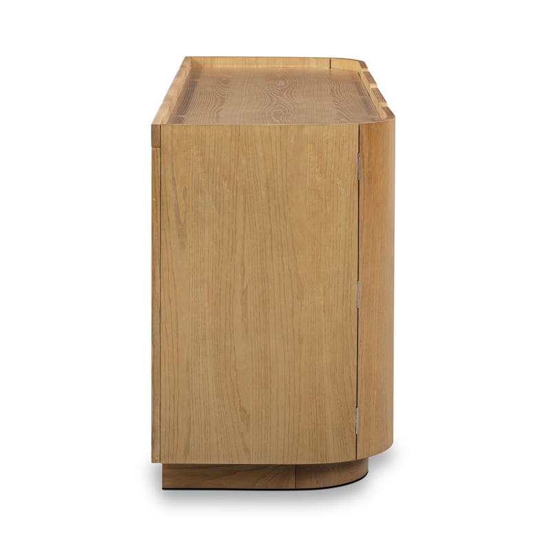 Moora Natural 4-Door Sideboard