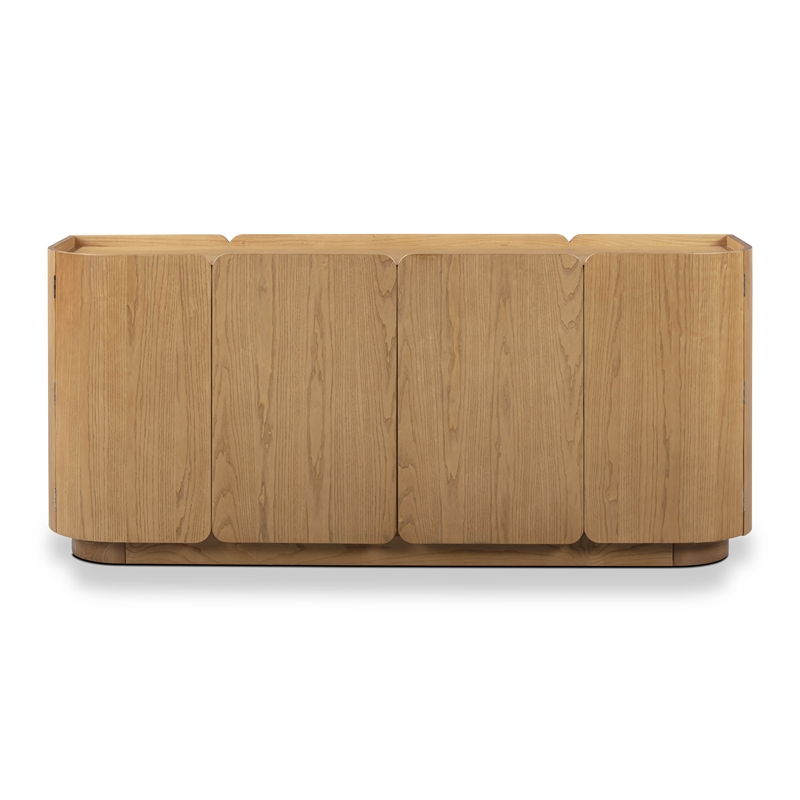 Moora Natural 4-Door Sideboard