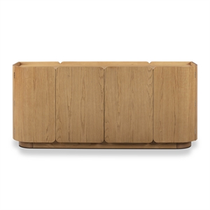 Moora Natural 4-Door Sideboard
