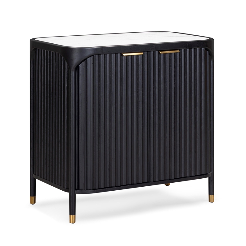 Yaha Black Bar Cabinet