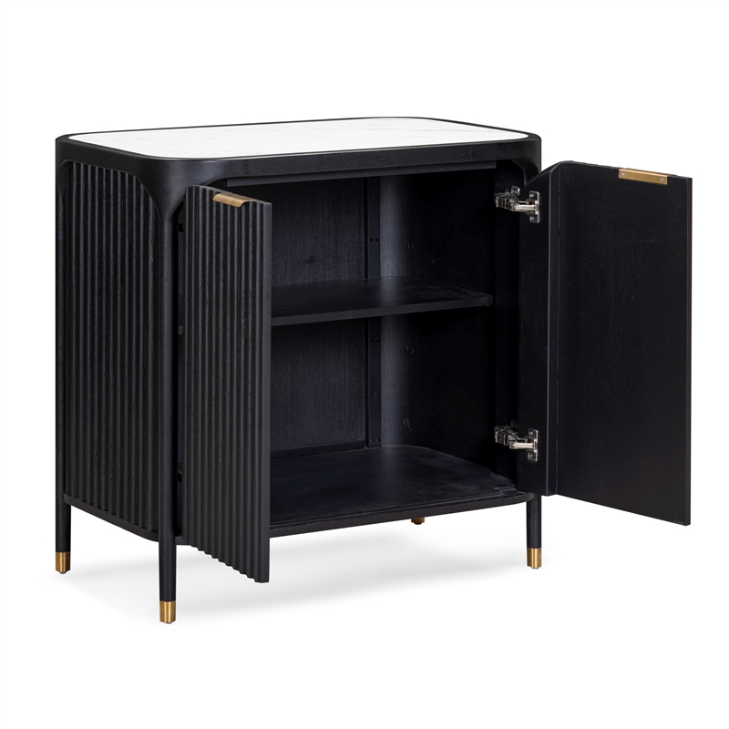 Yaha Black Bar Cabinet