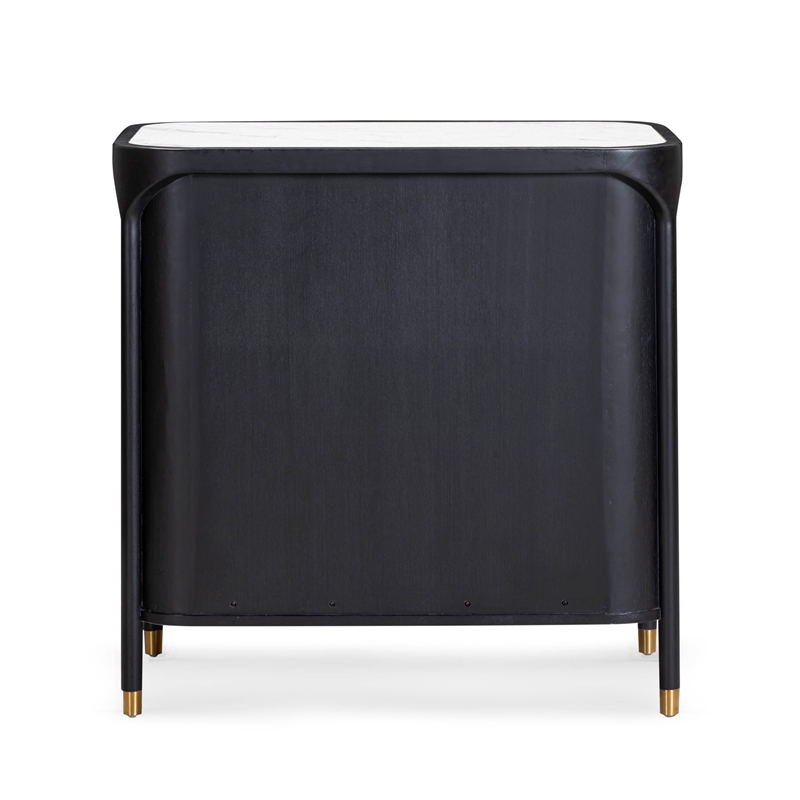 Yaha Black Bar Cabinet