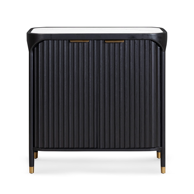 Yaha Black Bar Cabinet