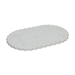 Shabbat White Marble Serving Board