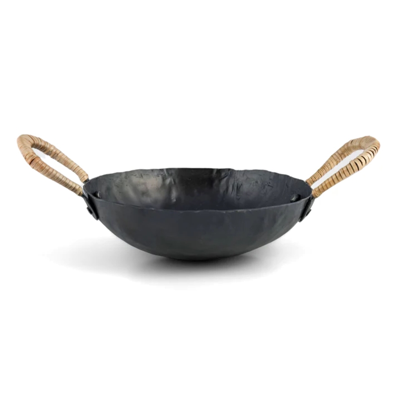 Verma Black Hammered Iron Catchall