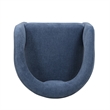 Malone Denim Blue Performance Fabric Dining Chair