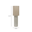 Mondada Cream Concrete Floor Lamp