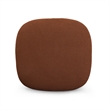 Domina Autumn Red Boucle Ottoman
