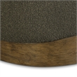 Domina Kale Green Boucle Ottoman