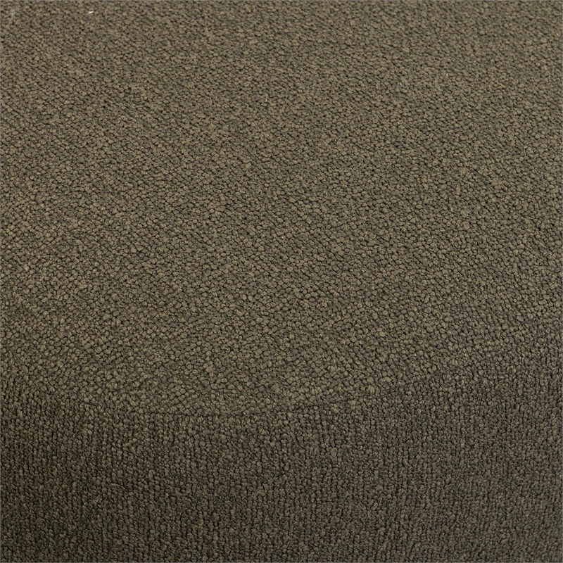 Domina Kale Green Boucle Ottoman