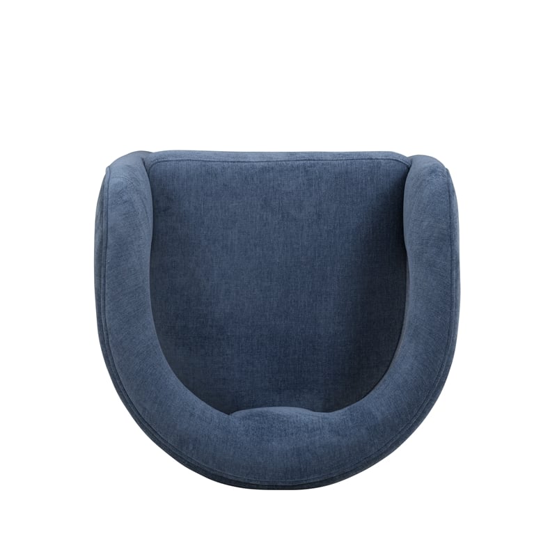 Malone Denim Blue Performance Fabric Counter Stool