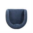 Malone Denim Blue Performance Fabric Counter Stool