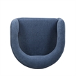 Malone Denim Blue Performance Fabric Bar Stool