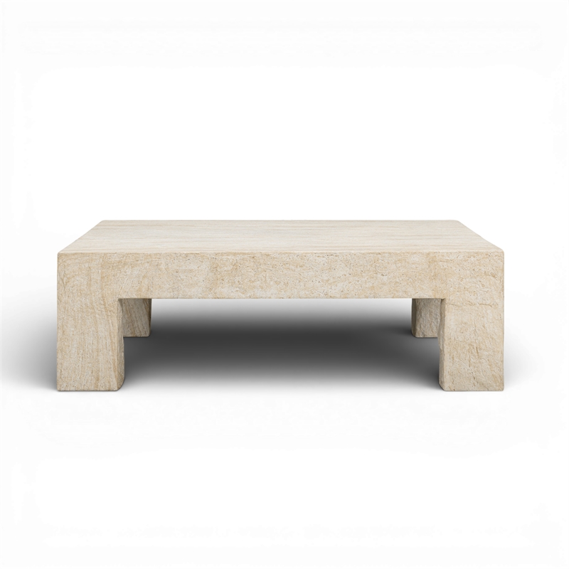 Roxanne Faux Slab Indoor / Outdoor Large Coffee Table