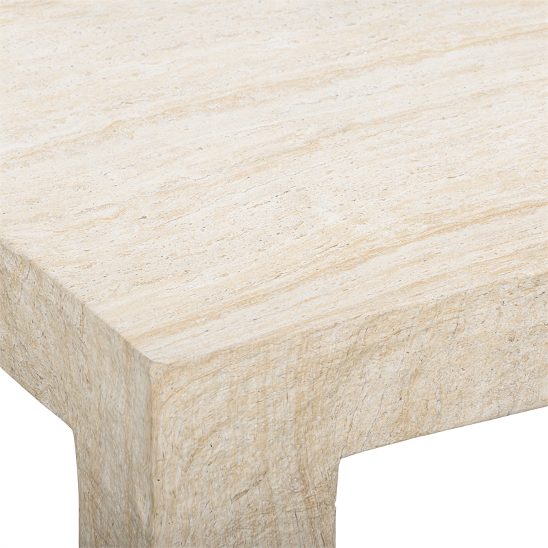 Roxanne Faux Slab Indoor / Outdoor Large Coffee Table
