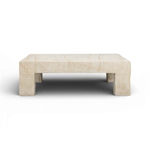 Roxanne Faux Slab Indoor / Outdoor Large Coffee Table
