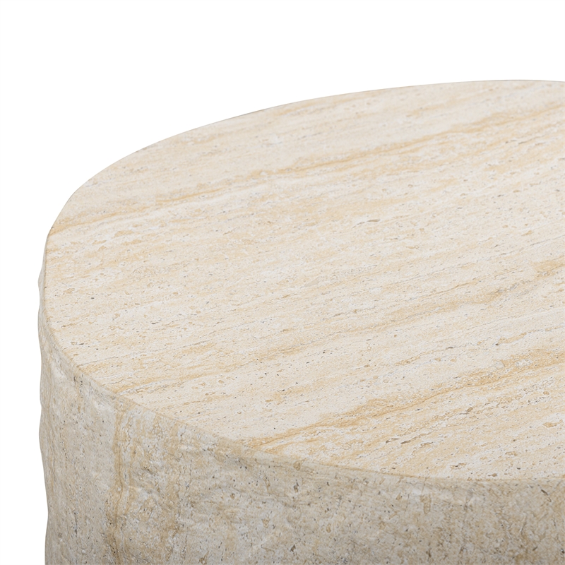 Roxanne Faux Slab Indoor / Outdoor Side Table