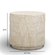 Roxanne Faux Slab Indoor / Outdoor Side Table