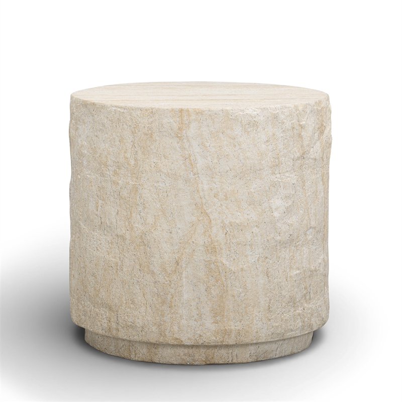 Roxanne Faux Slab Indoor / Outdoor Side Table