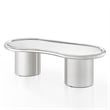 Sorya Chrome Coffee Table
