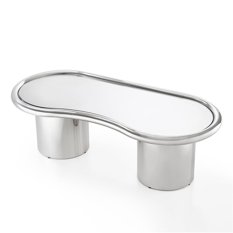 Sorya Chrome Coffee Table