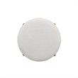 Oodle Cream Performance Vegan Mohair Natural Bar Stool