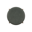 Oodle Green Performance Vegan Mohair Light Walnut Bar Stool