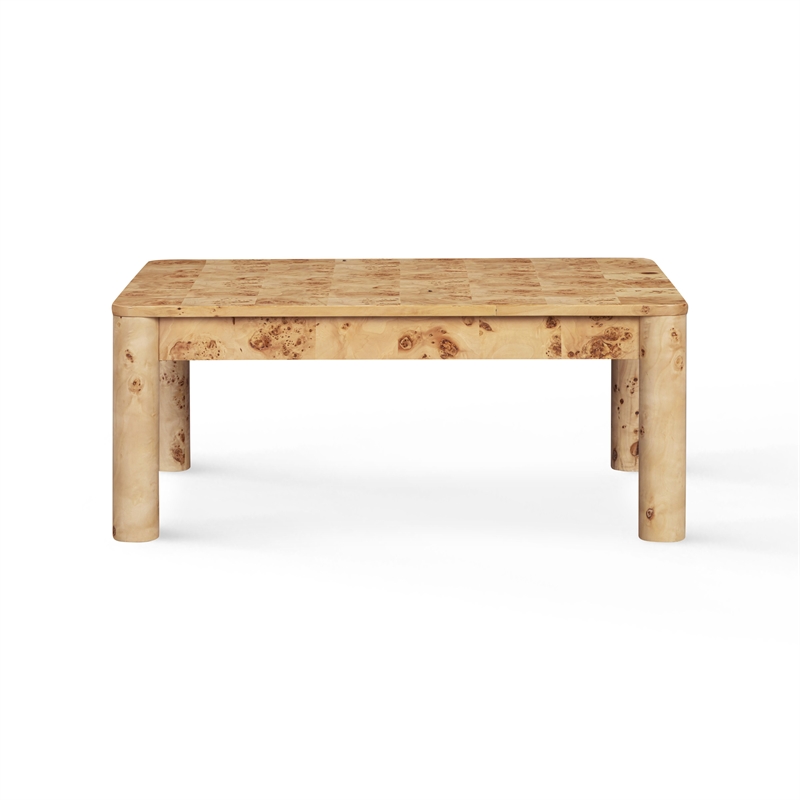Berri Natural Burl Coffee Table