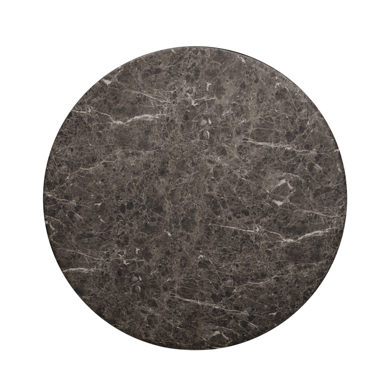 Cynthia Dark Emperador Faux Marble Indoor / Outdoor Coffee Table
