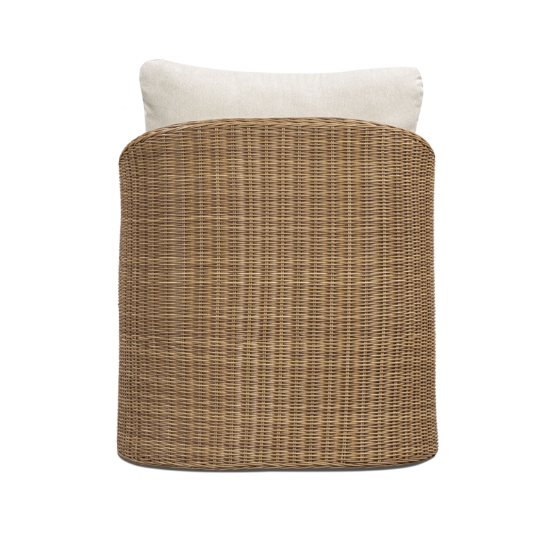 Axel Cream Boucle Outdoor Armchair