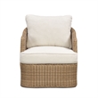 Axel Cream Boucle Outdoor Armchair