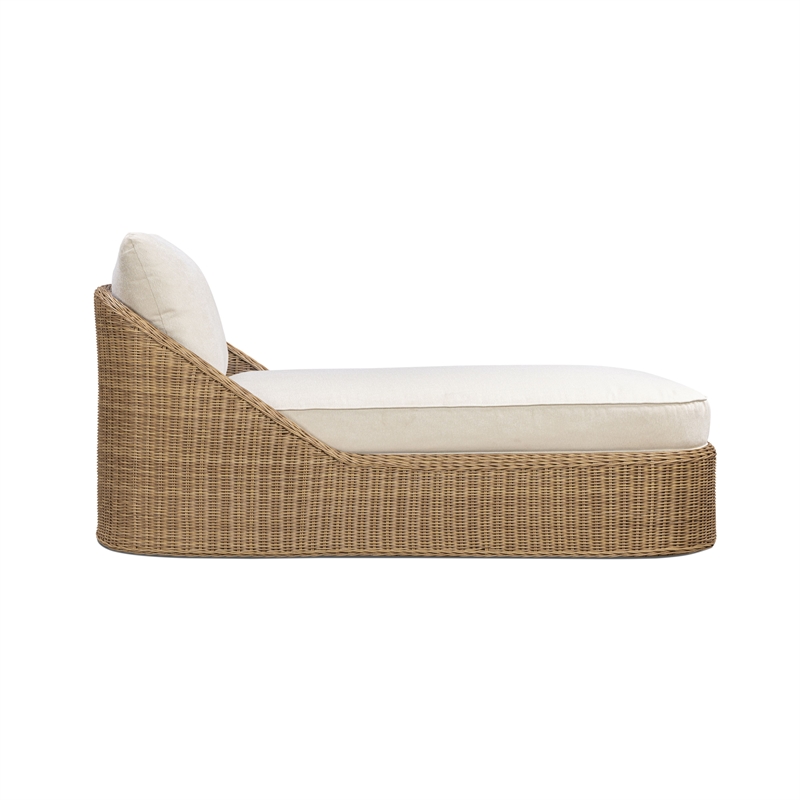 Axel Cream Boucle Outdoor Lounge Chair