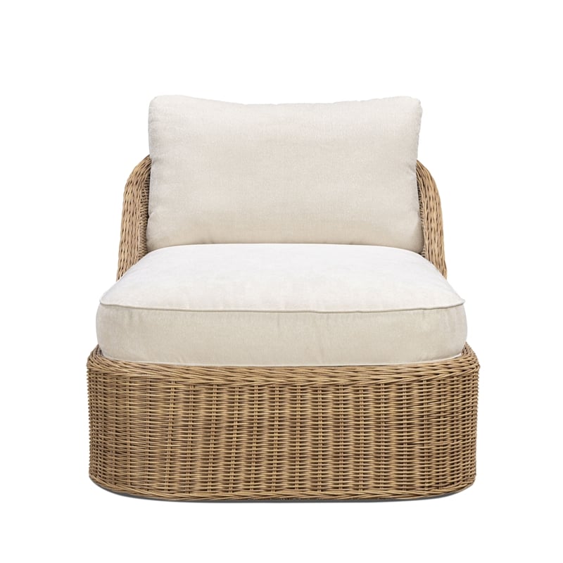 Axel Cream Boucle Outdoor Lounge Chair