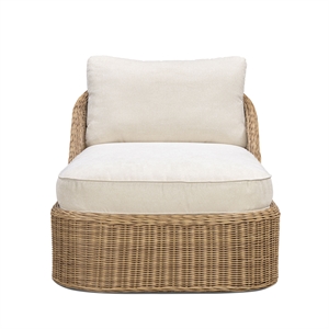 Axel Cream Boucle Outdoor Lounge Chair