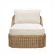 Axel Cream Boucle Outdoor Lounge Chair