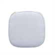 Axel Blue Boucle Outdoor Ottoman