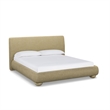 TOV Furniture Rayne Honey Textured Fabric King Bed