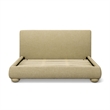 TOV Furniture Rayne Honey Textured Fabric King Bed