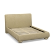 TOV Furniture Rayne Honey Textured Fabric Queen Bed
